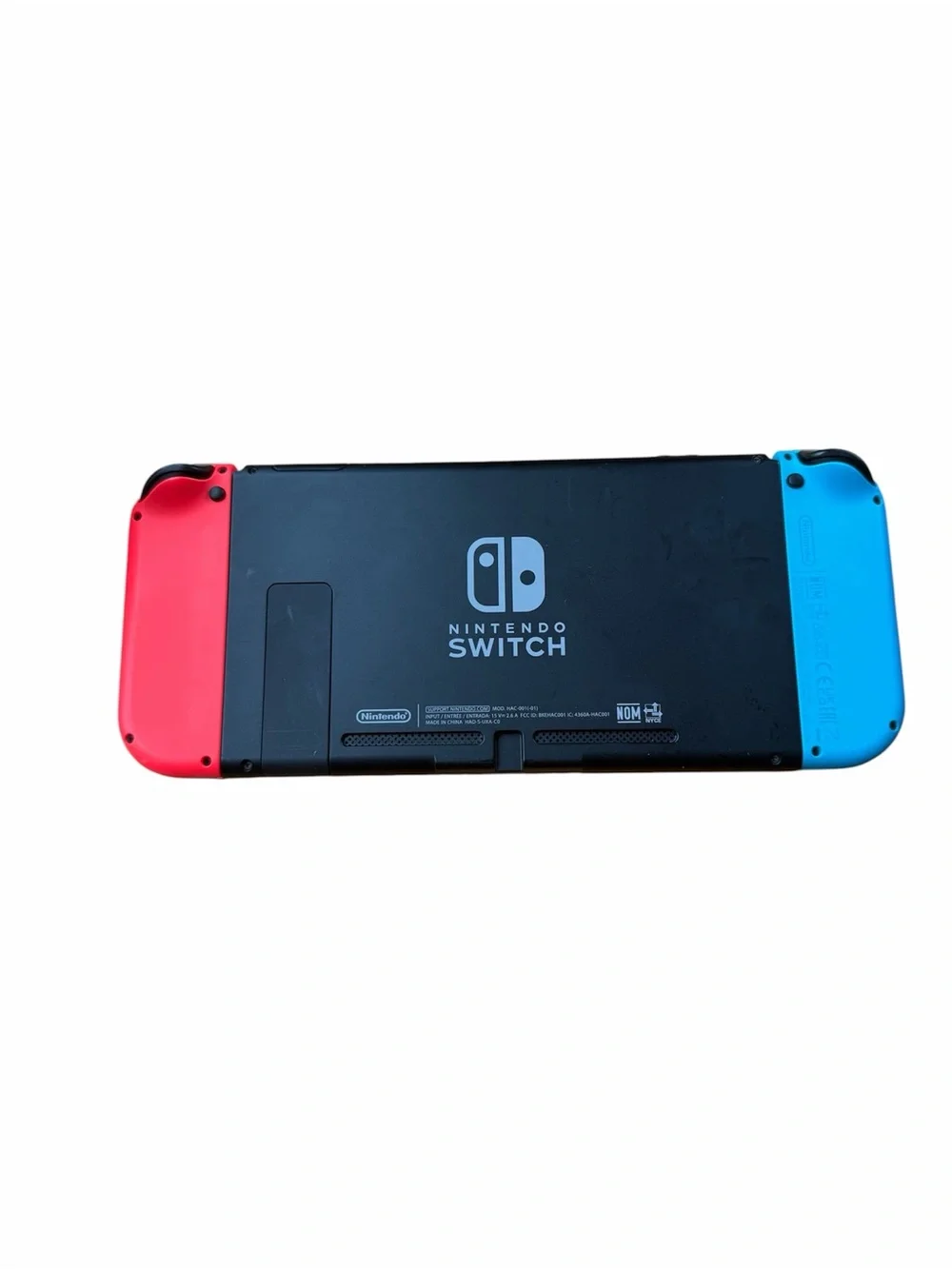 Nintendo Switch Neon Blue Red JoyCon Console Bundle PowerA Mario Controller
